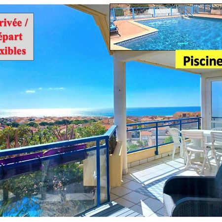 Plain-Pied, Terrasse, Piscine, Pleine Vue Mer, Plage A 6' A Pied, Parking, Wifi Флері Екстер'єр фото
