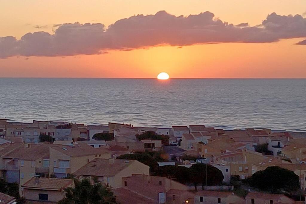 Plain-Pied, Terrasse, Piscine, Pleine Vue Mer, Plage A 6' A Pied, Parking, Wifi Флері Екстер'єр фото